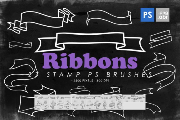 27 Flags Fibbons Photoshop Brushes