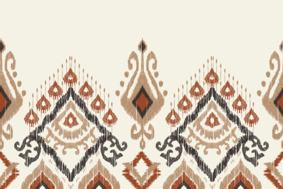 African Ikat Paisley Pattern: A Bold Blend of Tradition and Style