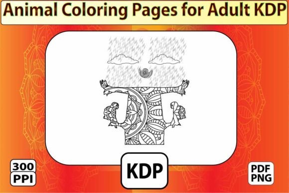 Animal Coloring Pages for Adult KDP: Creating High-Quality Interiors That Sell
