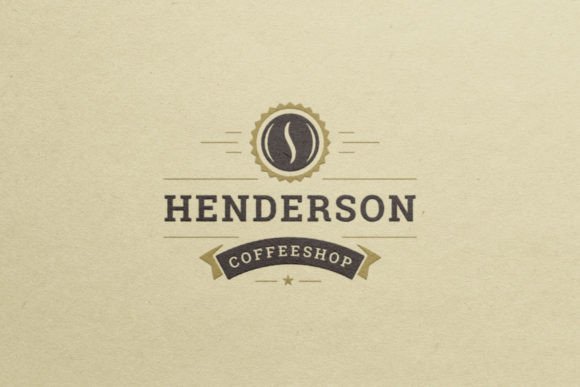 Coffee Shop Retro Logotype