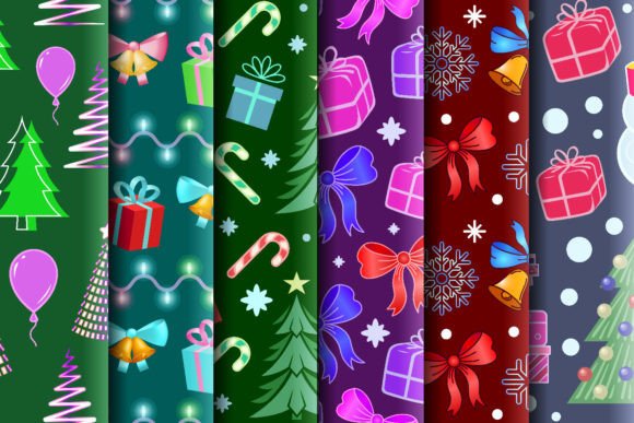 Colorful Christmas Seamless Patterns: A Creative Guide to Holiday Design