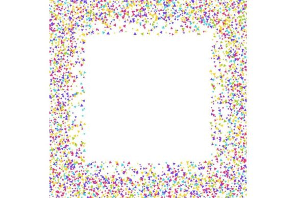 Confetti Border: A Dynamic Design Element for Visual Impact