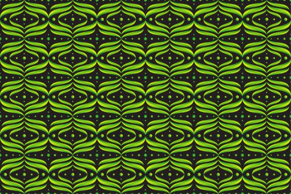 Curve Green Pattern Texture: A Modern Twist on Timeless Design