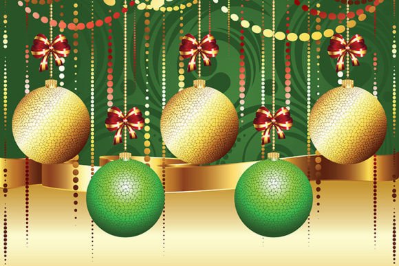 Gold and Green Xmas Balls: A Timeless Holiday Decor Solution