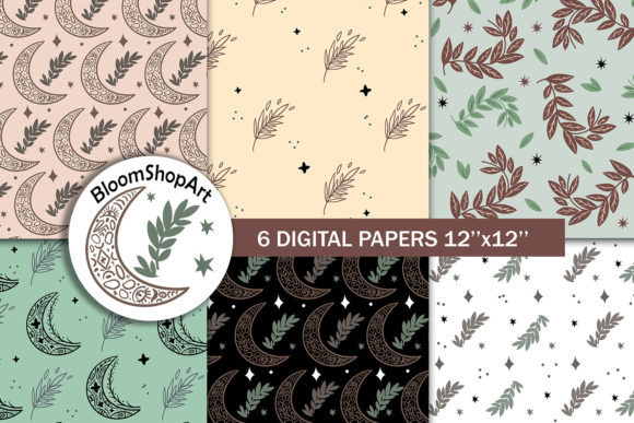 Green Boho Paper Pack