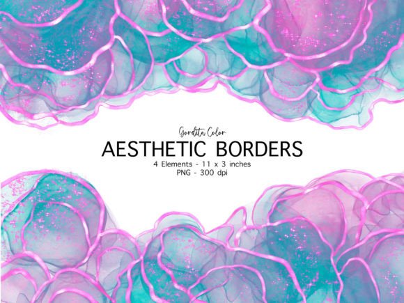 Iridescent Purple Blue Agate Borders: A Practical Guide to Elevating Your Digital and Print Designs
