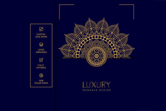 Luxury Mandala: The Timeless Elegance of Vector Art in Modern Design