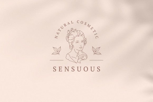 Natural Cosmetics Feminine Logotype