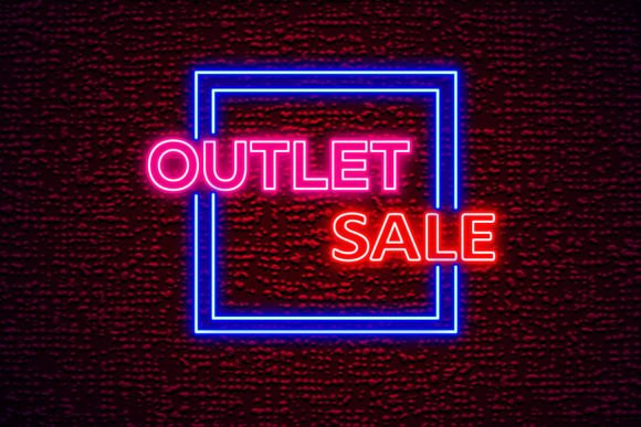 Outlet Sale Editable Lettering Neon Sign: A Practical Digital Asset for Modern Designers