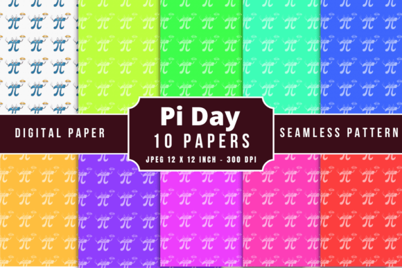 Pi Day Digital Paper Patterns: Creative Ways to Celebrate Math in Everyday Life