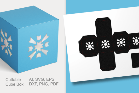 Square Stars Cube Favor Box Template – A Strategic Tool for Creative Packaging and Brand Expression