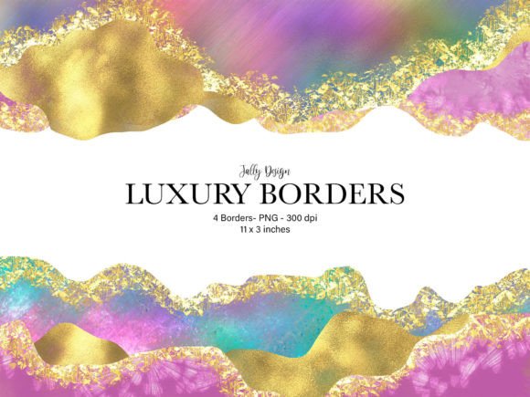 The Aesthetic Edge: Integrating Colorful Luxury Border Clip Art into Modern Creative Workflows