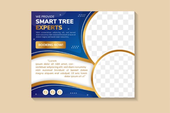 Tree Experts Horizontal Banner – A Versatile Design for Modern Marketing
