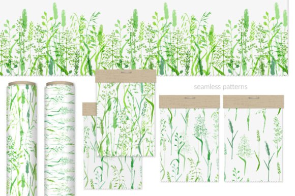Wild Plants Patterns: A Versatile Design Resource for Eco-Friendly and Seasonal Projects